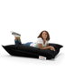 Atelier Del Sofa Cushion Pouf 100x100 - Black